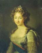 Gerhard von Kugelgen Portrait of Empress Elizabeth Alexeievna Germany oil painting artist